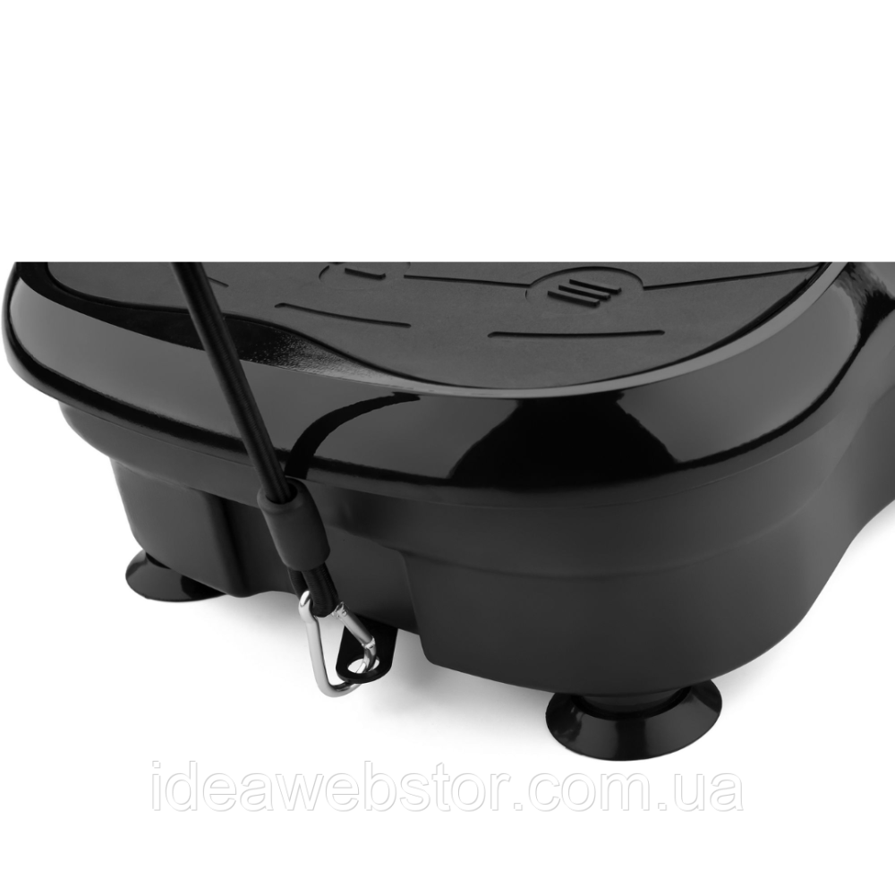 Віброплатформа Gymtek XP500 2D для дому з пультом керування й еспандерами вібротренажер для схуднення фітнесу масажу чорна Київ - фото 18