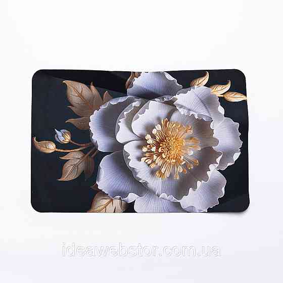 Килимок з 3D-принтом Camellia 58*38 см діатомітовий Yiwu HP-42-104 Київ
