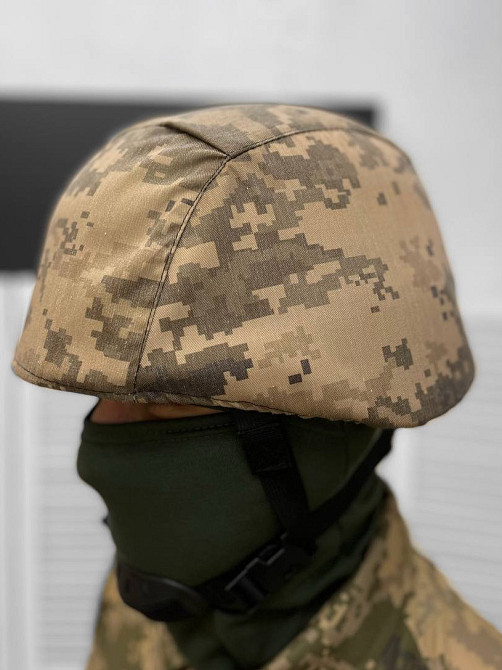 Піксель чохол на каску кавер для шолома на гумці Одеса - фото 7