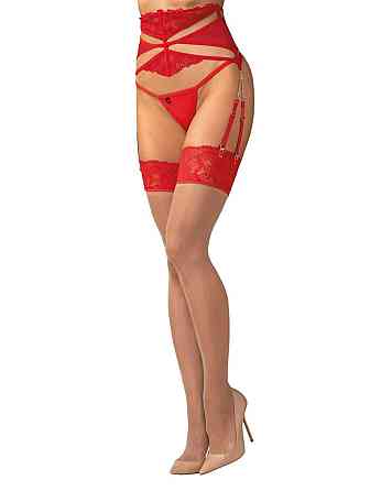 Панчохи Obsessive Matildea stockings 2XL/3XL Sex Aura Київ