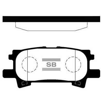 Тормозные колодки HI-Q SP1385 Винница