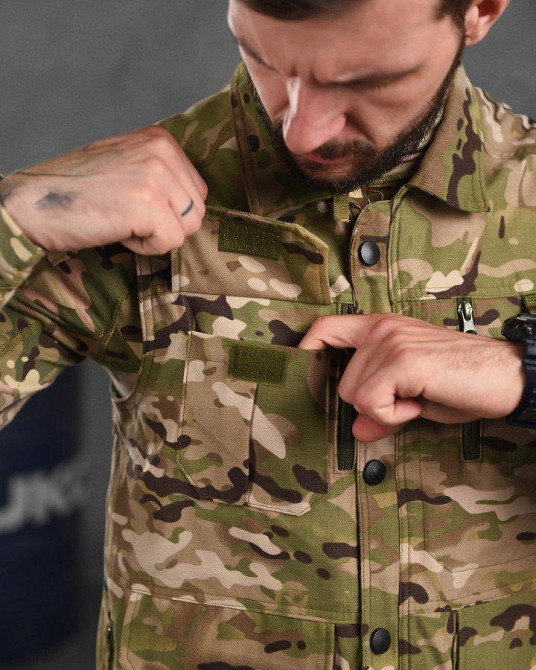 Тактическая жилетка mansuri мультикам ВТ6372 Одесса - изображение 5