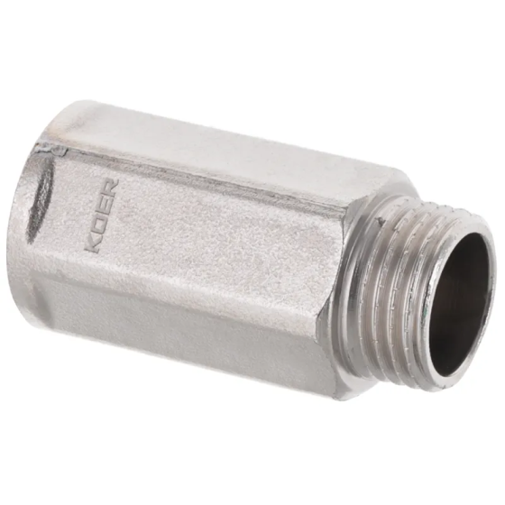 Подовжувач Koer WM.E06-40.WN - 1/2" - 40мм (KR3006) Київ