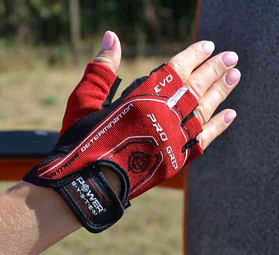 Рукавички для фітнесу Power System PS-2250E Pro Grip EVO Red L Каменское