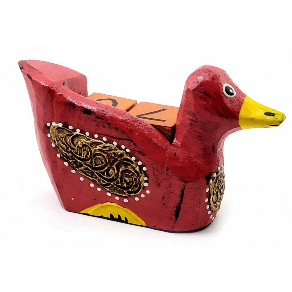 Календарь деревянный с кубиками Утка Киев - изображение 2