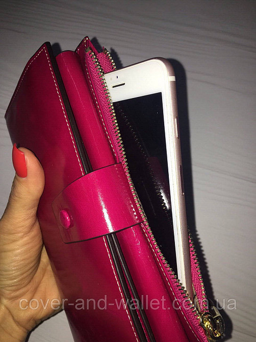 Стильный женский кошелек клатч из гладкой кожи Marco Coverna Киев - изображение 1