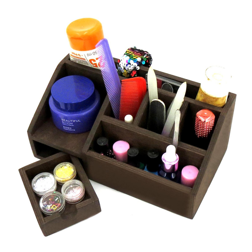 Органайзер для косметики "Мамея" капучино Миколаїв - фото 7