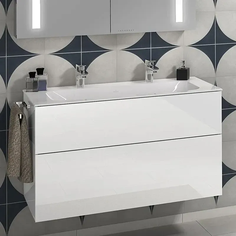 Раковина  Villeroy&Boch Finion 1200x500 White Alpin CeramicPlus 4164C1R1 Киев - изображение 1