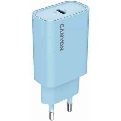 Зарядное устройство Canyon 30CL OnCharge USB-C PD30W Light Blue (CNE-CHA30CLLBL) Винница