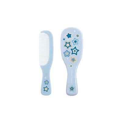 Набір для догляду за дитиною Canpol babies Newborn Baby Щітка та гребінець блакитний (7/406_blu) Вінниця