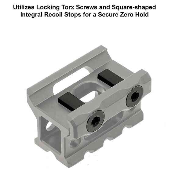 Компенсатор высоты Leapers UTG UNIVERSAL, Weaver/Picatinny, L 40 мм, H 21 мм (MT-RSX8S) Solmir Киев