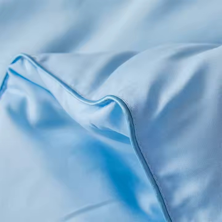 Одеяло односпальное голубое Hilton 150×200 см.Гостиничное для дома и гостиниц 3 кг,силиконовый наполнитель Каменец-Подольский - изображение 3