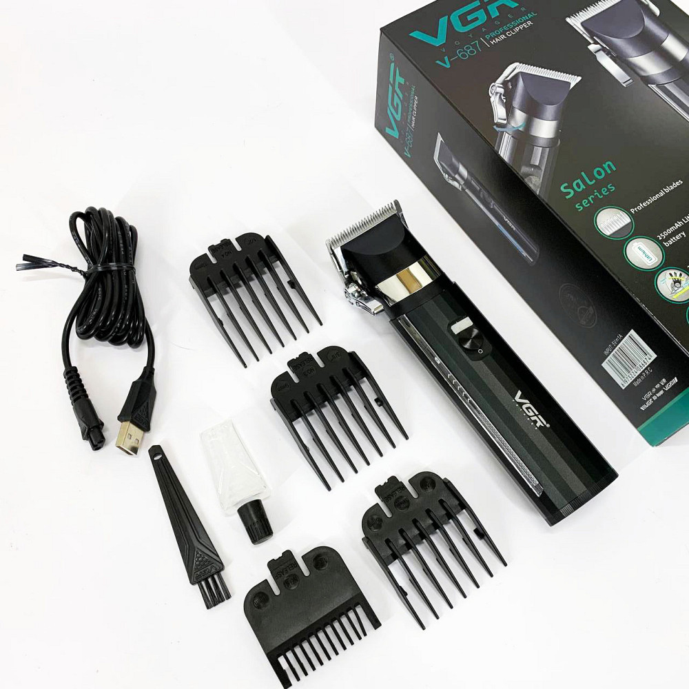 Багатофункціональний тример для стрижки волосся і тіла, Машинка для підстригання, Тример бездротовий BJ-78 Івано-Франківськ - фото 7