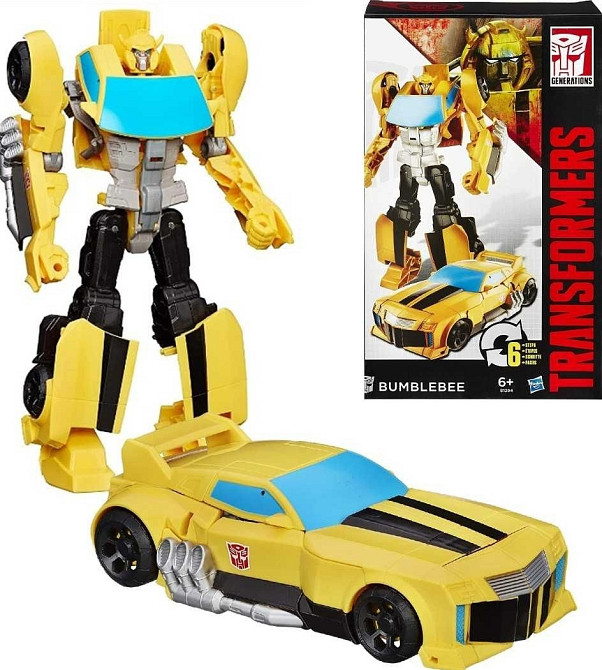 Оригінал Трансформер Бамблбі 28 см. Transformers Bumblebee Hasbro. Київ - фото 5