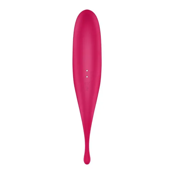 Вібратор для клітора з вакуумною стимуляцією Satisfyer Twirling Pro Red Львів