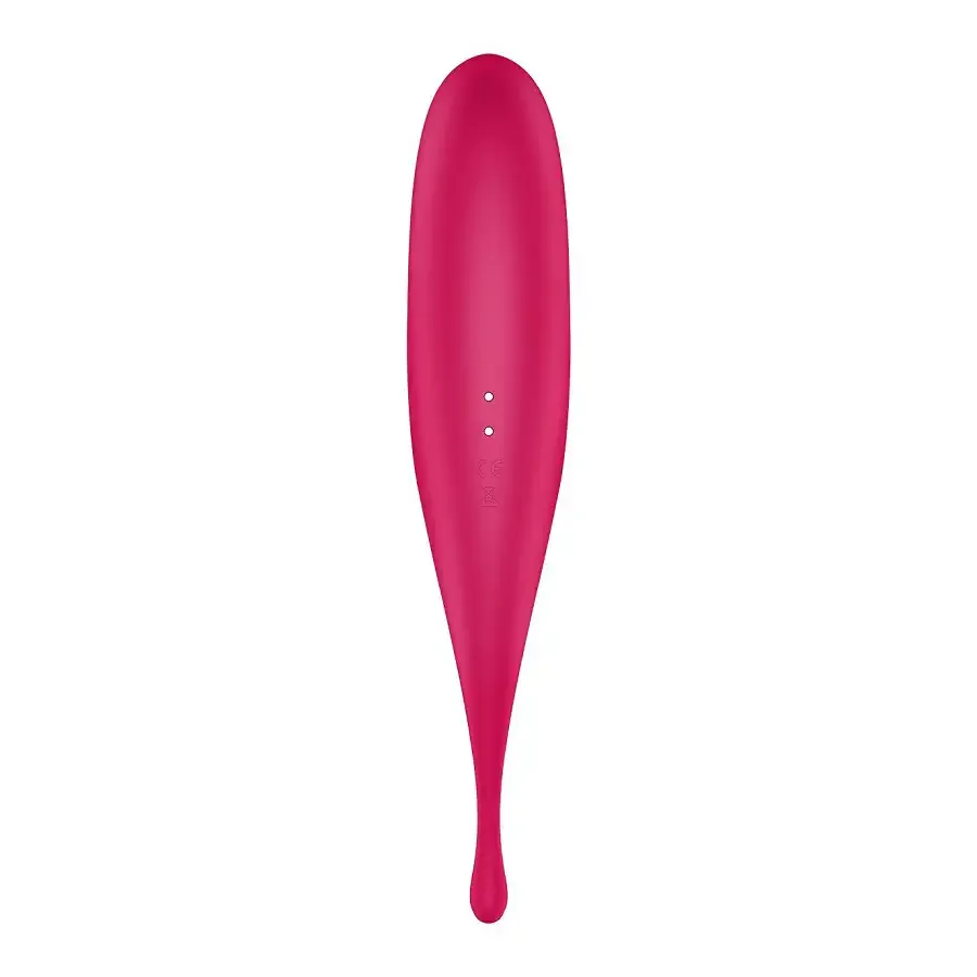 Вібратор для клітора з вакуумною стимуляцією Satisfyer Twirling Pro Red Львів - фото 4