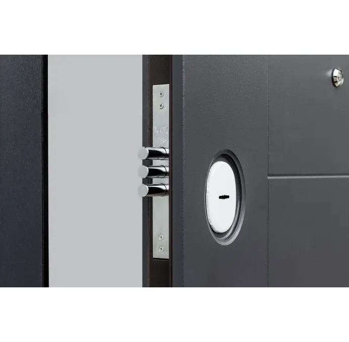 Двері вхідні Наші Двері РУБІЖ Б-321 Антрацит  860х2040 мм Київ - фото 3