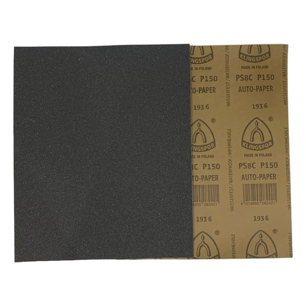 Шліфлист водостійкий на папіровій основі 230х280 Р 150 Харків - фото 5