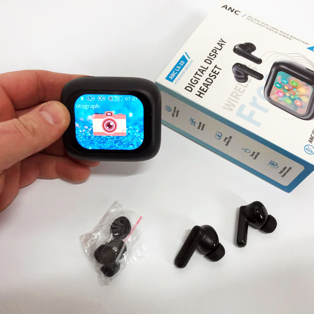 Навушники з мікрофоном LX-10 TWS Earbuds, Бездротові навушники з вмонтованим мікрофоном GI-60 Львів - фото 6