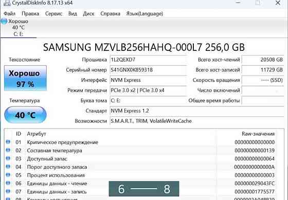 Ноутбук Lenovo Think Pad T480 / 15-8350U / DDR4 16Gb. Киев