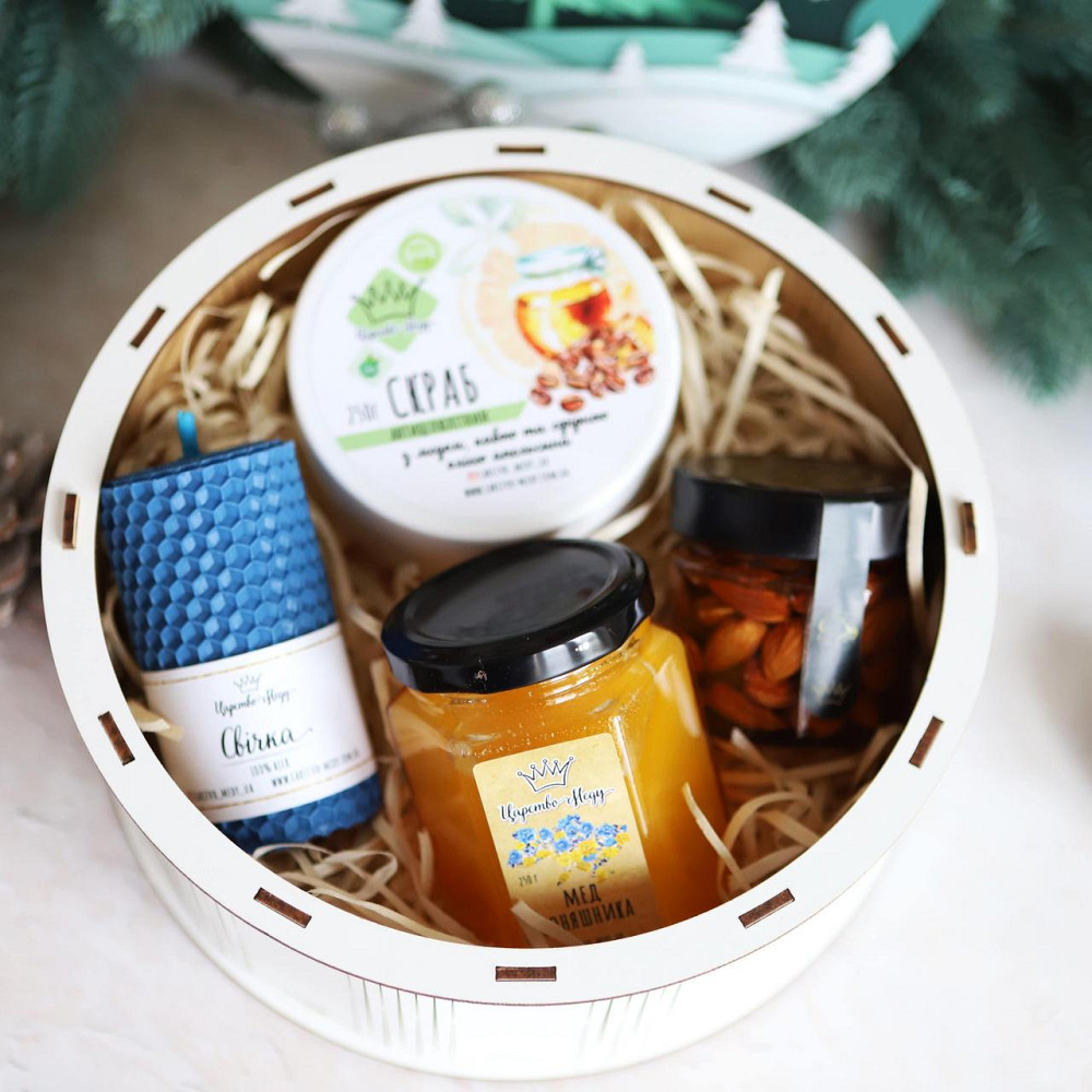 Оригінальний подарунок на Новий Рік Царство Меду Подарунковий набір № 1 Одеса - фото 2