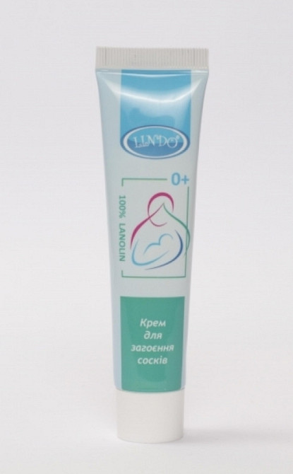 Крем для загоєння сосків 100% LANOLIN від тріщин, подразнень Lindo 37 г Кривий Ріг - фото 2