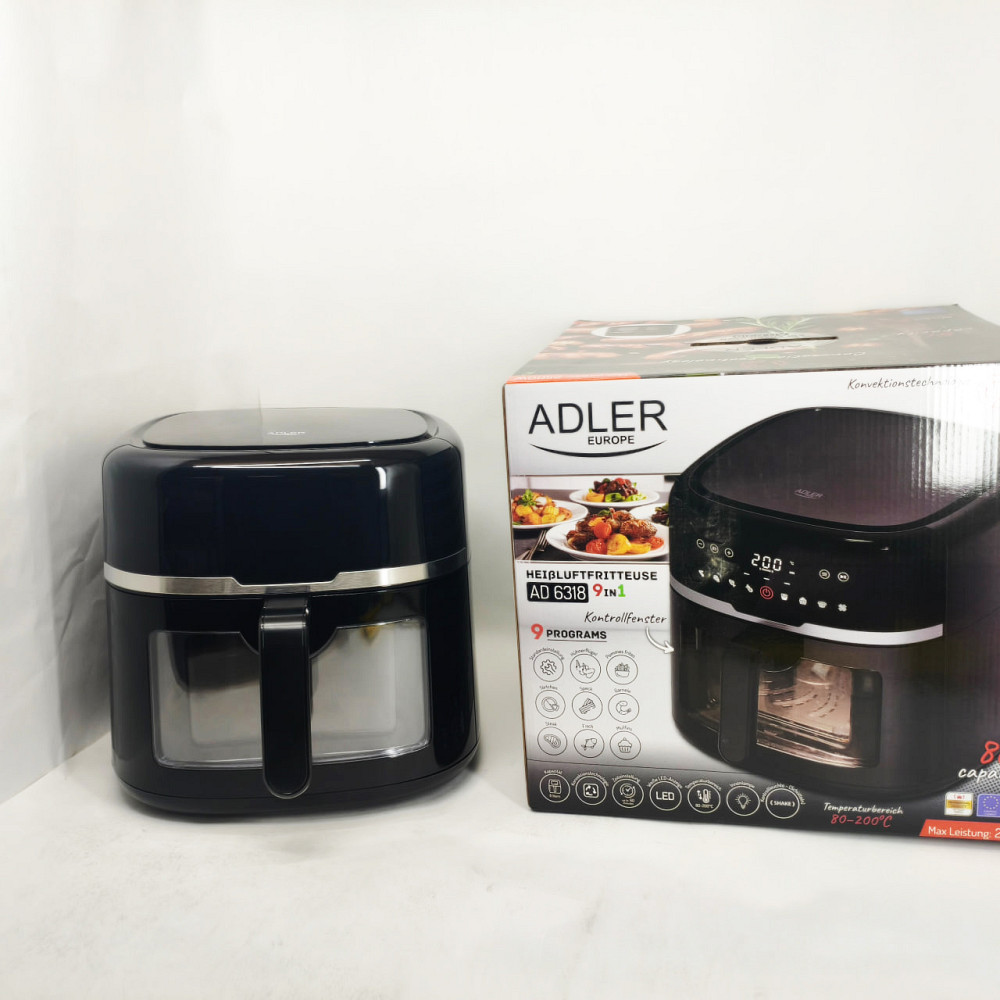 Фритюрница без масла с дисплеем, Аэрогриль-фритюрница с сенсорным экраном, Фритюрницы для дома для кафе NL-17 Львов - изображение 12