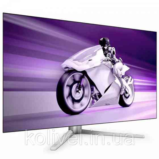 TFT 42" Philips 42M2N8900, OLED 4K UHD, 138Hz, 0.1ms, 2хHDMI, DP, USB-C, USB-hub, HAS, білий (42M2N8900/00) Київ