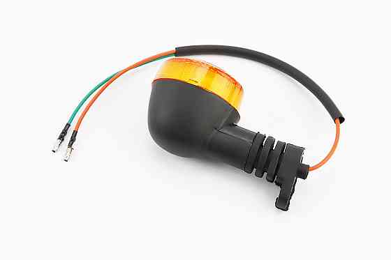 Поворот круглий "середній" (помаранчеве скло) (середня якість) Київ