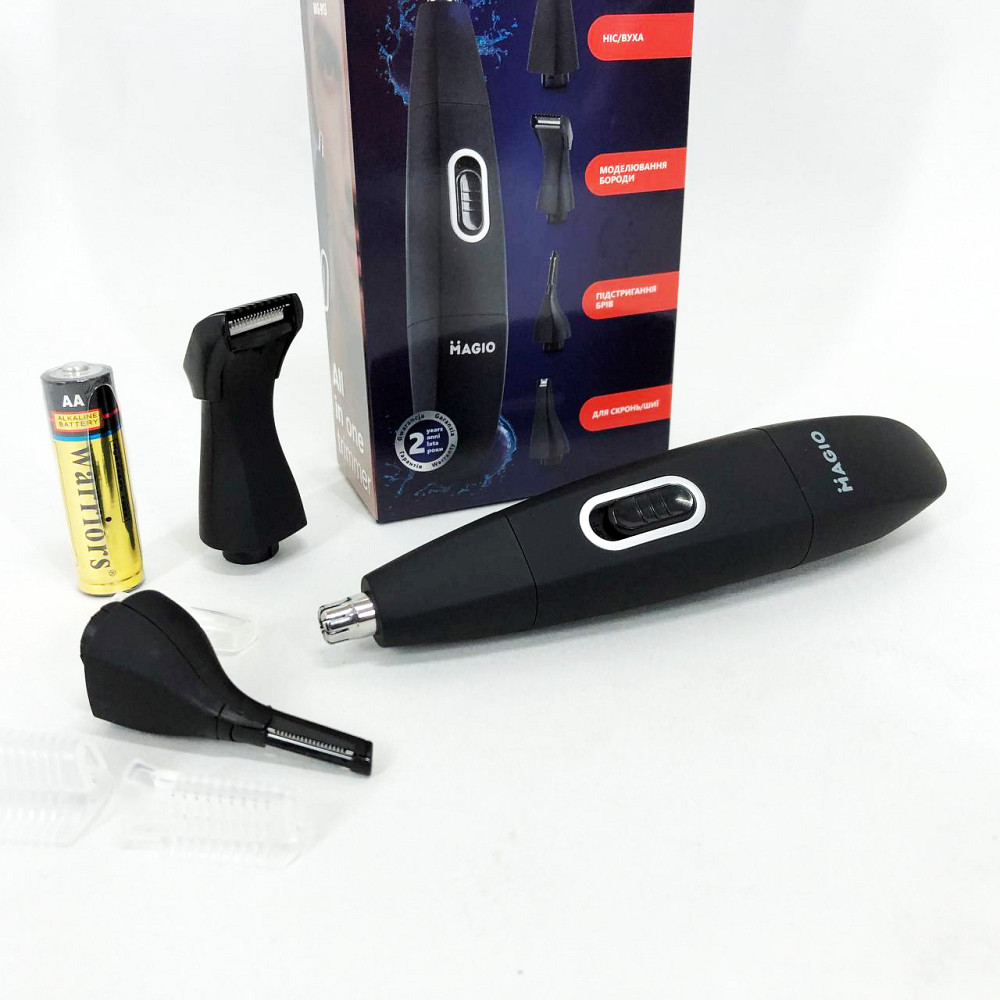 Електричний тример для волосся в носі, Тример для стрижки носа носа і окантовки TA-33 Івано-Франківськ - фото 9