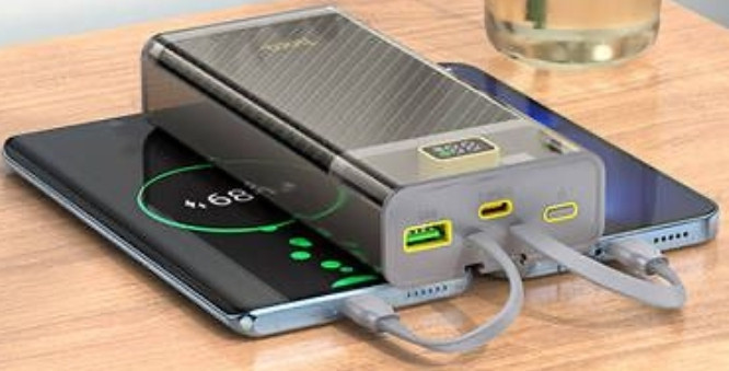 Павербанк зі швидкою зарядкою  20000mAh HOCO J104A гарантія є ОПТ Киев - изображение 2