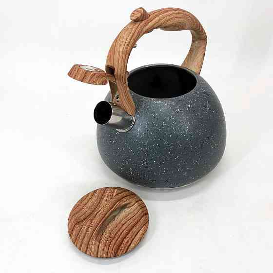 Чайник для чайної церемонії зі свистком Unique UN-5306 2, 7л Функціональний чайник зі сталі свистком RF-74 Івано-Франківськ