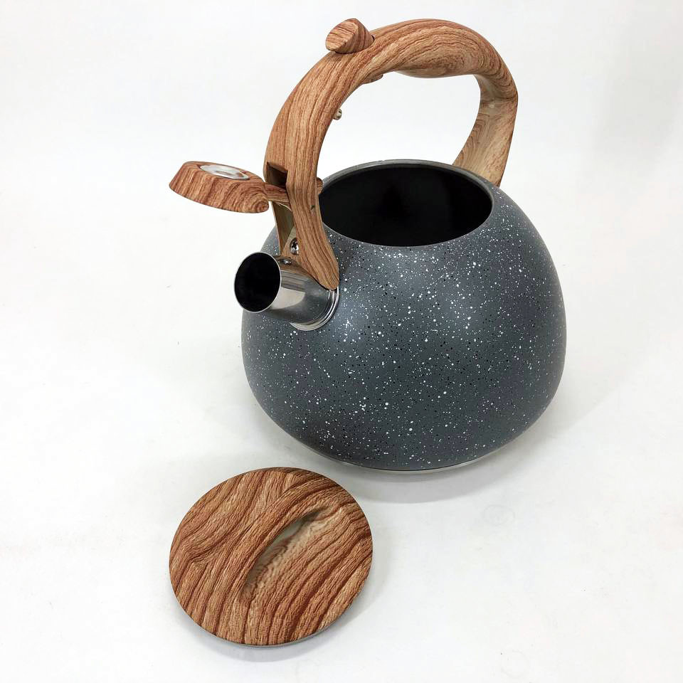 Чайник для чайної церемонії зі свистком Unique UN-5306 2, 7л Функціональний чайник зі сталі свистком RF-74 Івано-Франківськ - фото 3