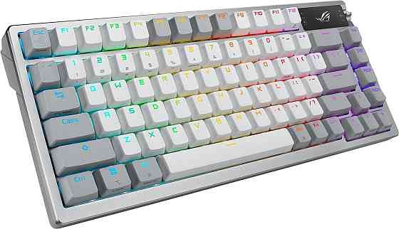 Клавіатура бездротова Asus ROG Azoth RGB WL BT White (90MP031A-BKUA11) Білий Харків