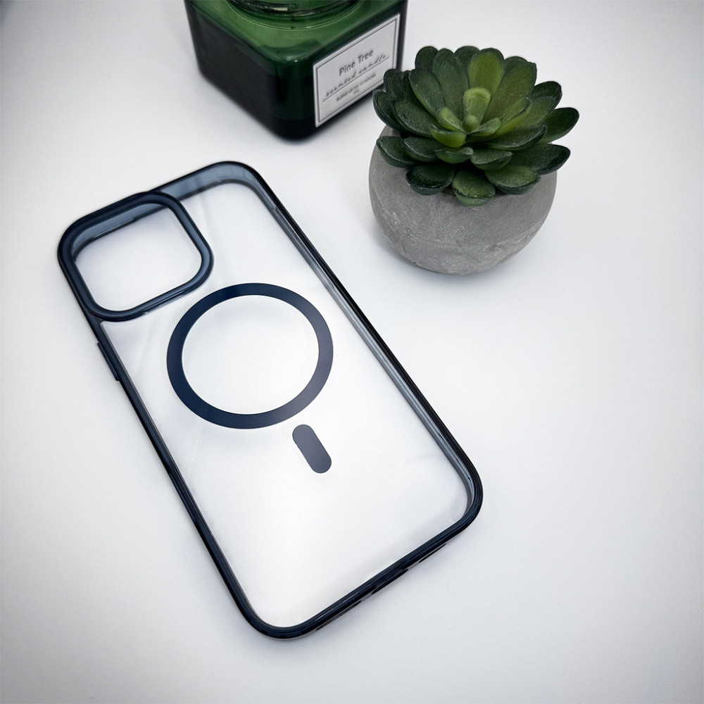 Чехол для iPhone 15 Pro Max Cosmic Acrilyc Синий Киев - изображение 3