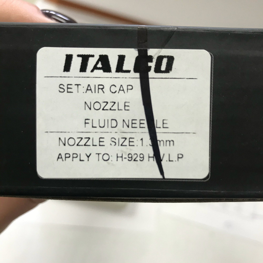 Сменный комплект форсунки для краскопультов H-929, диаметр 1,3мм ITALCO NS-H-929-1.3 Чернигов - изображение 3