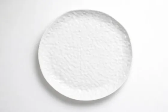 Декоративная керамическая тарелка с рельефной поверхностью 29.5 см Коломыя