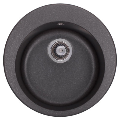 Мийка кухонна GRANADO VITORIA black shine (gr0101) Вінниця - фото 1