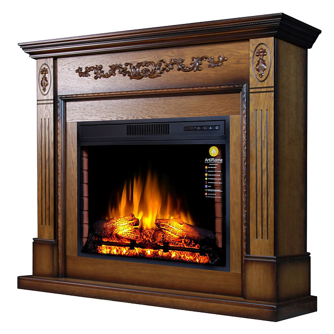 Камінокомплект ArtiFlame SOHO AF28S ДУБ АНТИК (зі звуком) Львів - фото 2