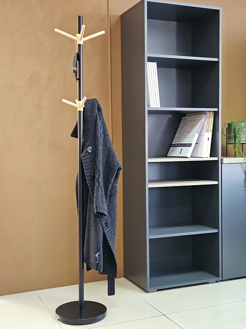 Вішак UNO чорний/бук Київ - фото 4