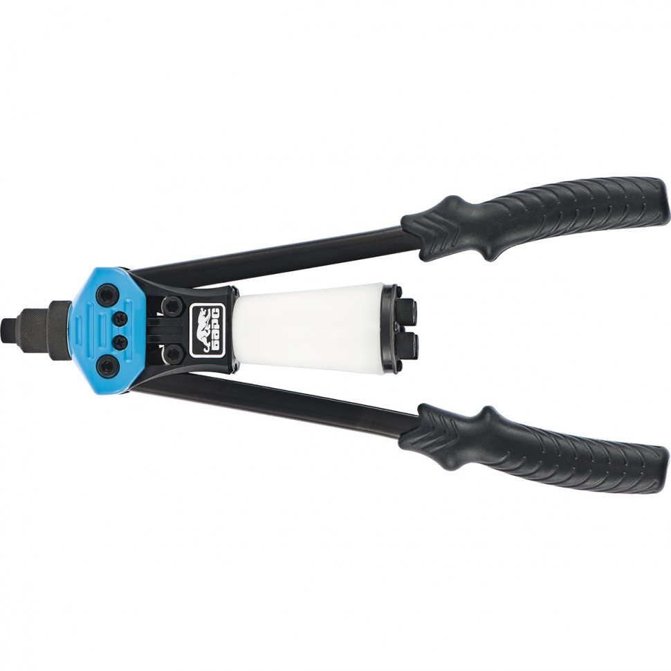 Заклепочник дворучний 310 мм, алюміній 2,4-6, 4 мм, сталь 2,4-4,8 мм Барс Полтава - фото 1