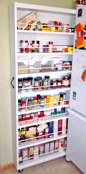 Выдвижной стеллаж 