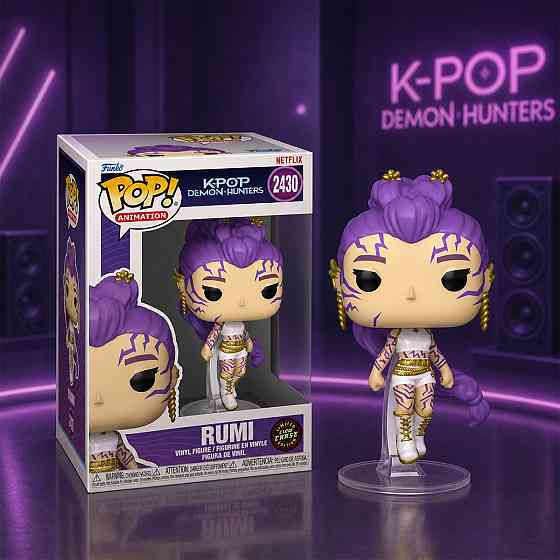 Ігрова фігурка Funko POP! серії Кейпоп-мисливиці на демонів S2 - Румі (W/CH) (GW) Дніпро