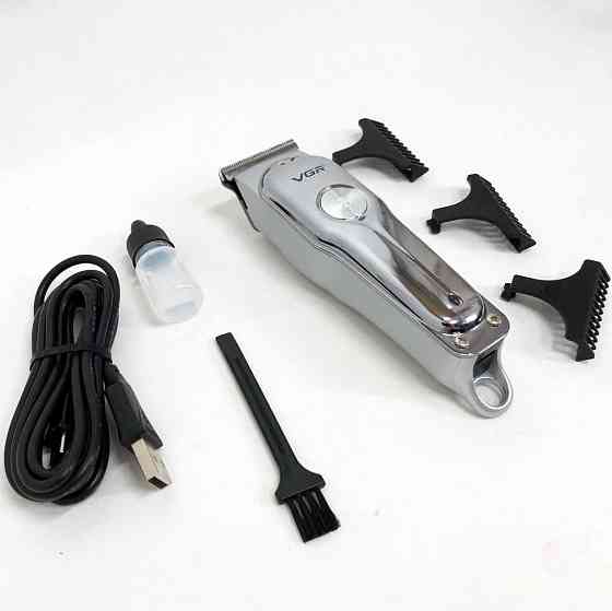 Машинка для стрижки короткої стрижки VGR Перезаряджається набір для волосся EX-40 Івано-Франківськ