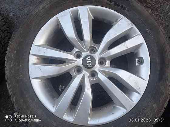 Диски з гумою та датчиками тиску в шинах R18 Kia Sorento 4 Київ