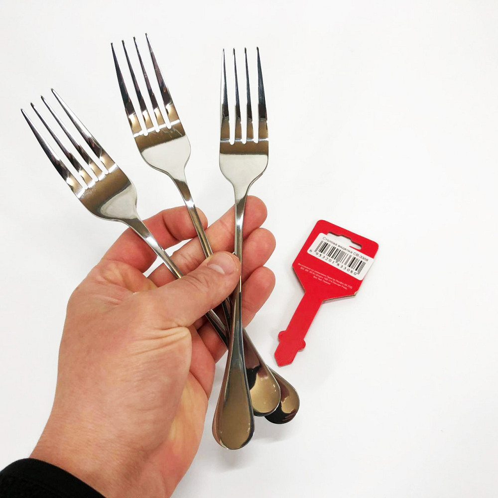 Набір столових вилок 3 предмети Con Brio CB-3308 DE-72 Львів - фото 7