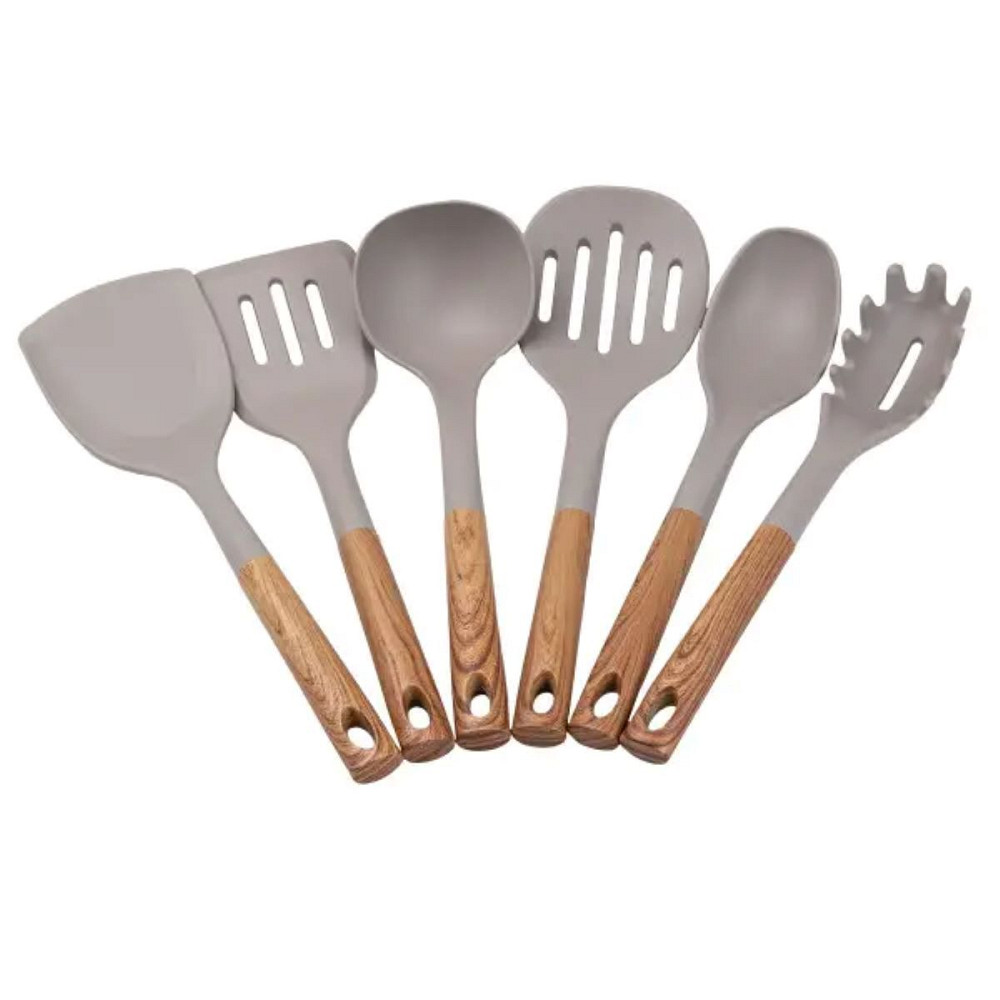 TS Kitchen Набір кухонного приладдя 6 штук з підставкою Київ - фото 5