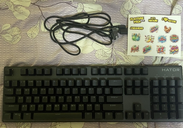 Клавиатура проводная Hator. Харьков - изображение 1