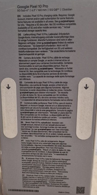 Смартфон Google Pixel 10 /128 lemongrass. Харків - фото 2