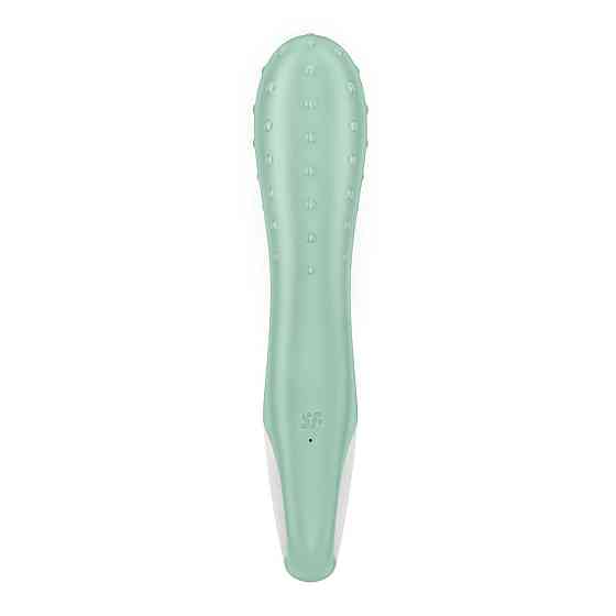 Вібратор точки G Satisfyer Air Pump Vibrator 3, надувається, 12 режимів вібрації Sex Aura Київ